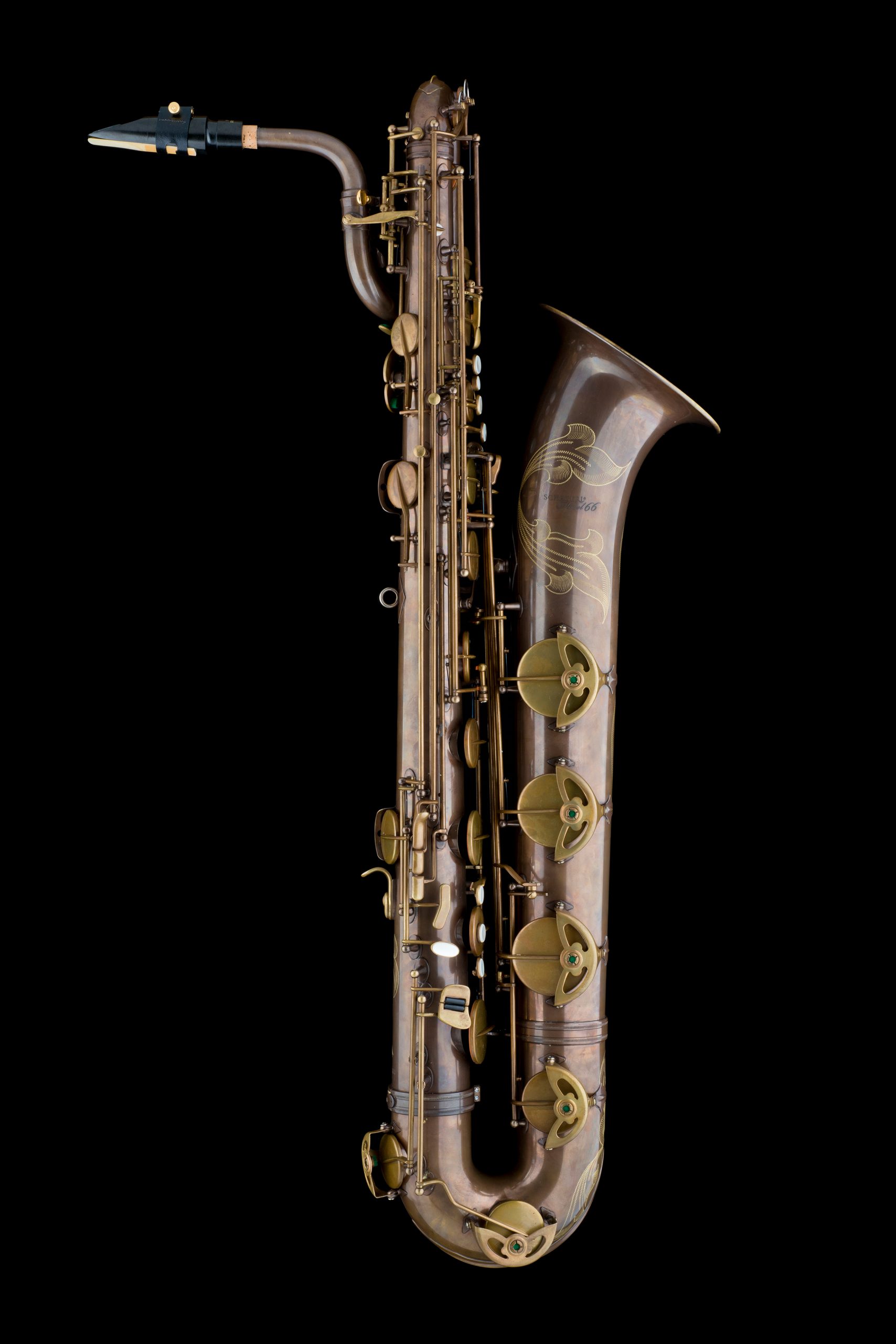 Schagerl Model 66 Eb Baritone Saxophone – Vintage finish