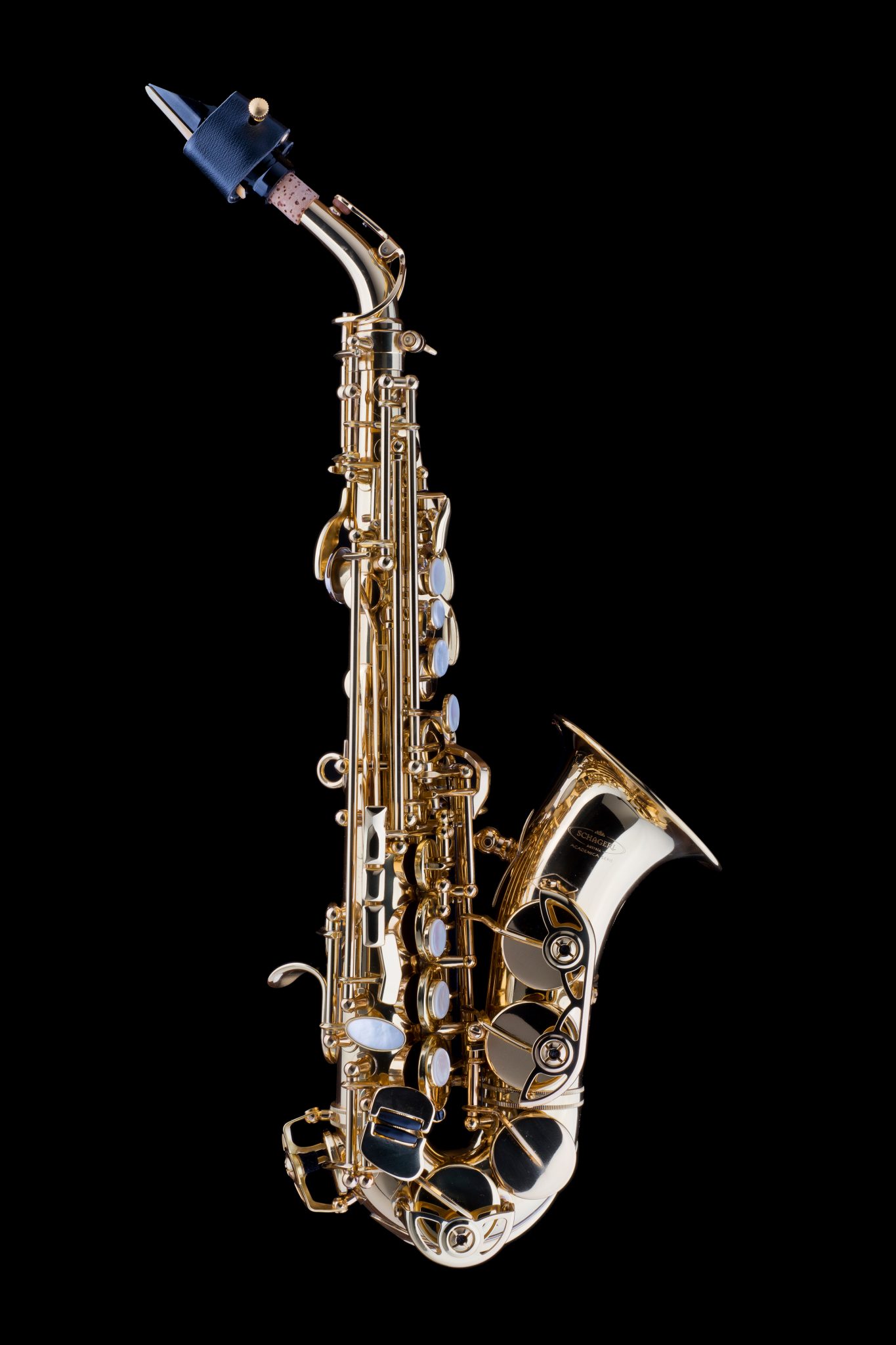 Schagerl Superior 1L Curved Bb Soprano Saxophone – Lacquered finish