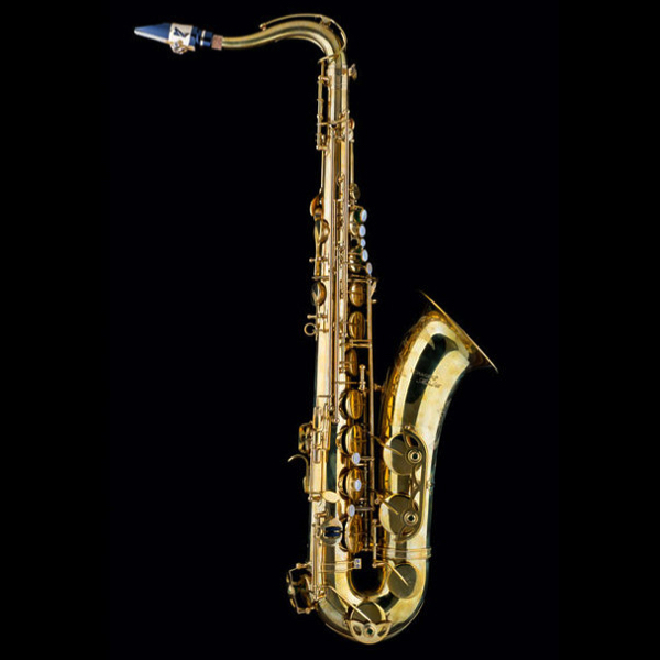 SLT66FU Schagerl Model 66 Bb Tenor Saxophone, with high F# key – Raw brass, unlacquered finish