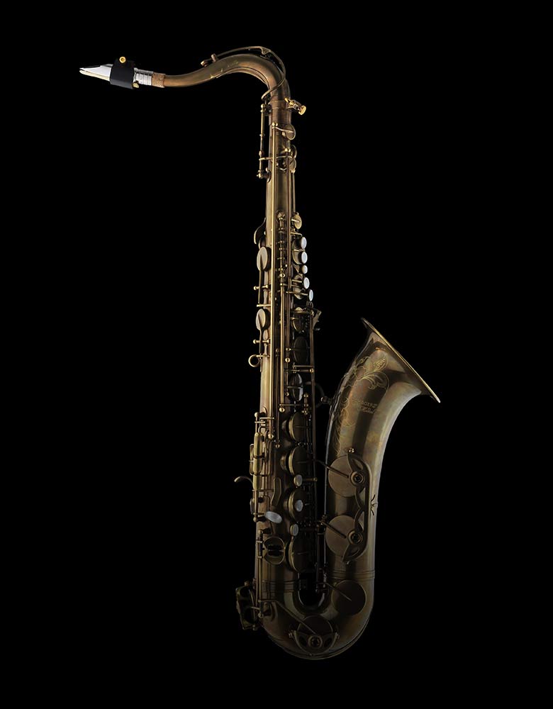 Schagerl-Model-66-Bb-Tenor-Saxophone,-with-high-F#-key-–-Vintage-finish-tile