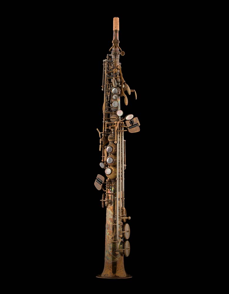 Schagerl Superior 1DVB Bb Soprano Saxophone – Vintage finish