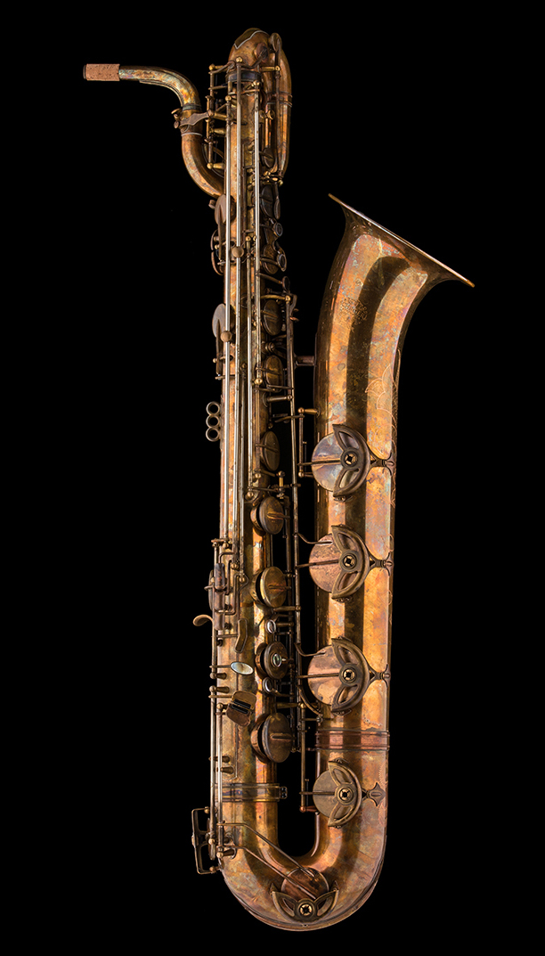 Schagerl Superior 1LVB Eb Baritone Saxophone – Vintage finish