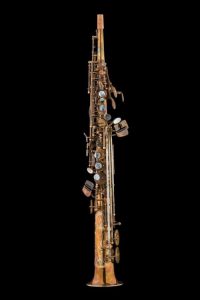 Schagerl Superior 1VB Bb Soprano Saxophone – Vintage finish